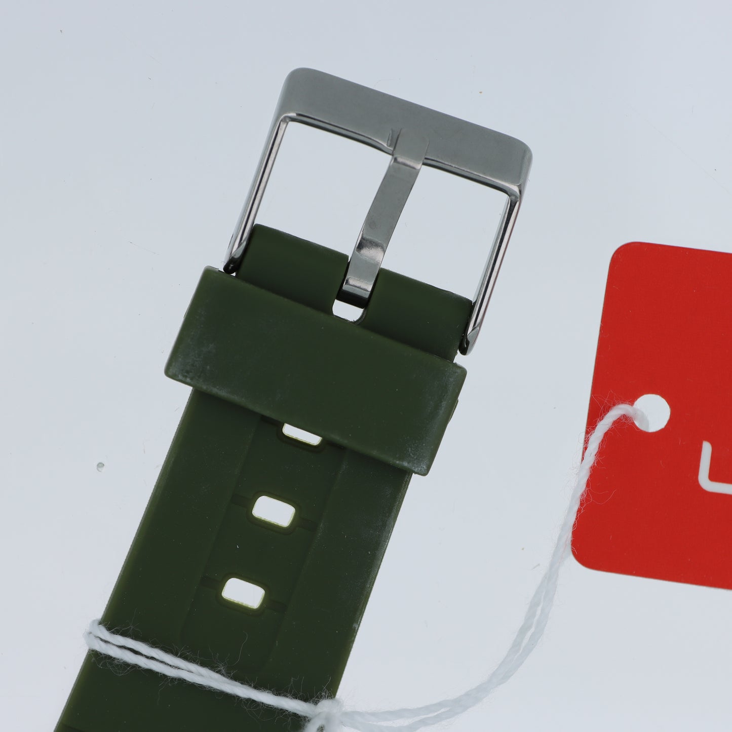 Laurens Orologio Digitale con Calcolatrice – Alarm Chrono Water Resist Verde Militare