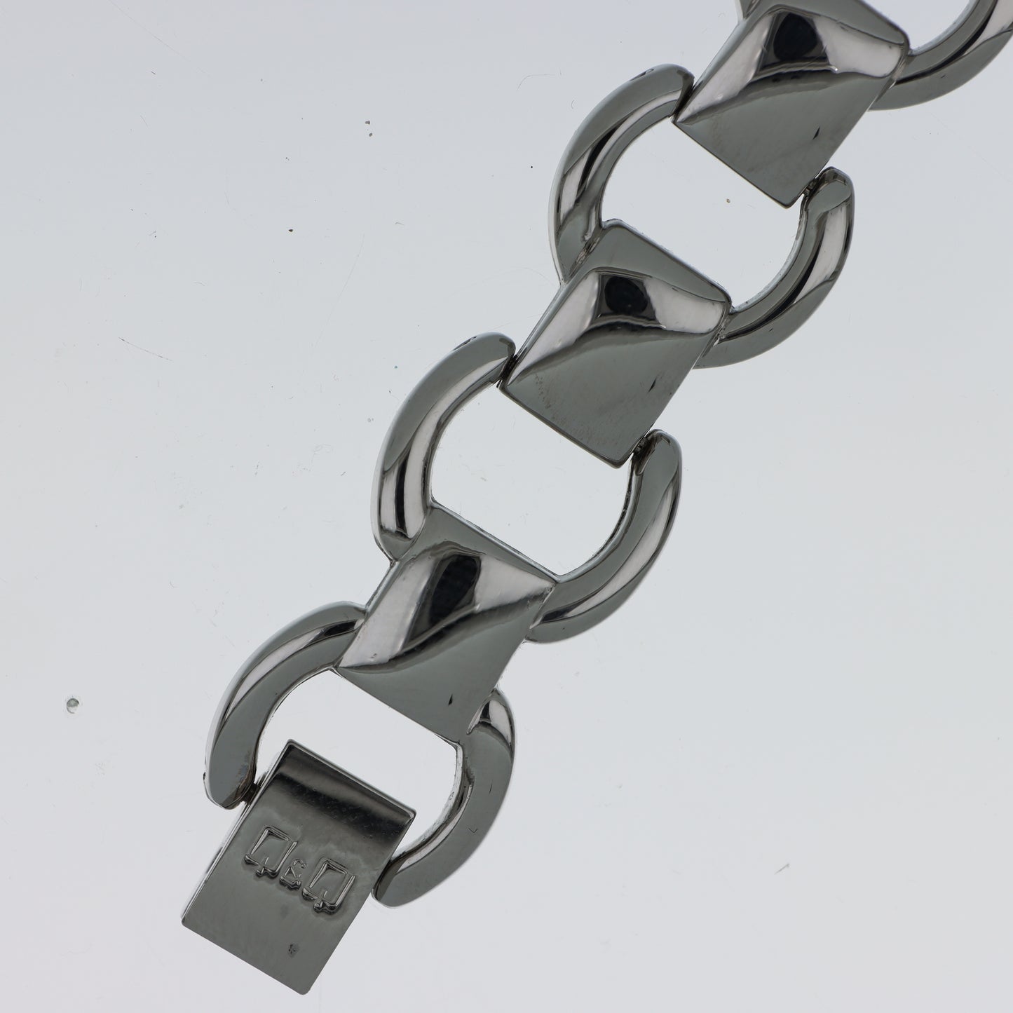 Q&Q Quartz Orologio Donna – Doppio Anello Cristalli Quadrante Bianco Bracciale Acciaio Water Resist