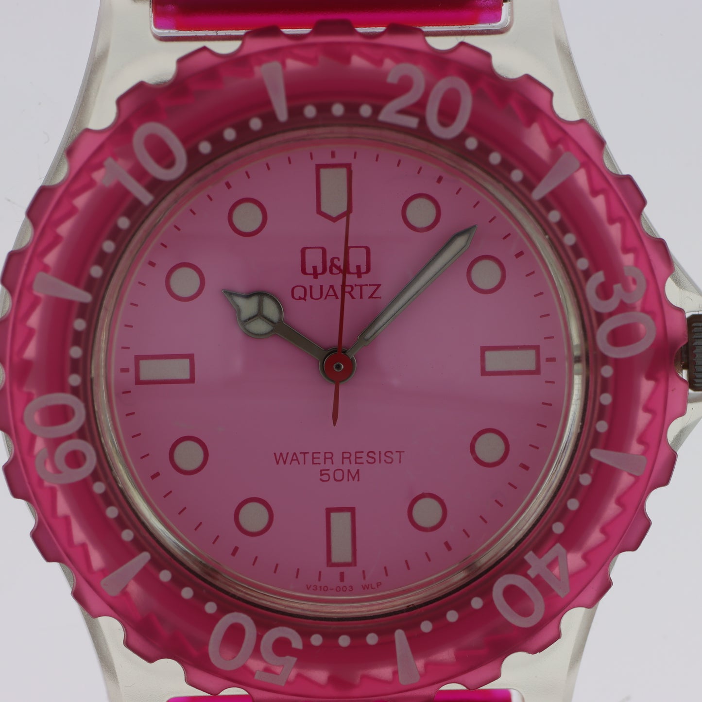 Orologio Q&Q Quartz Sport Rosa – Water Resist 50M