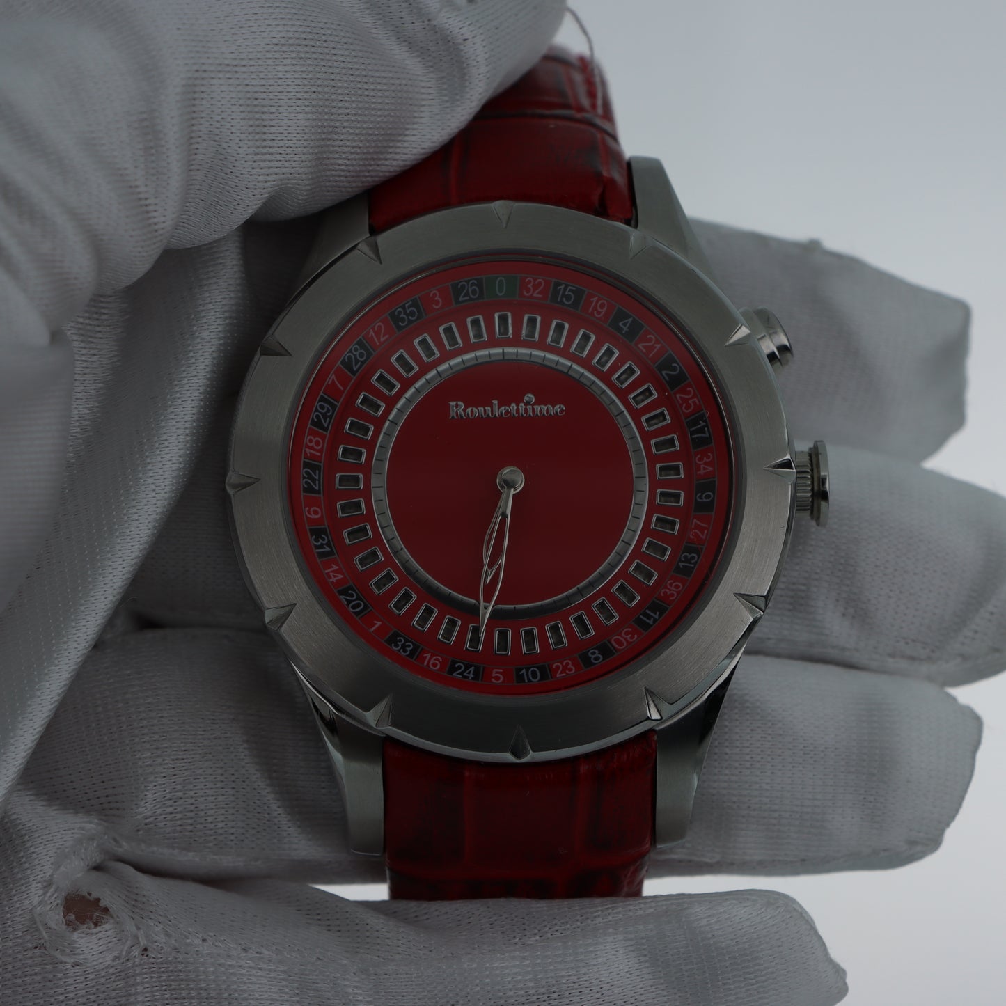 Roulettime – Orologio Roulette Rosso | Fondo di Magazzino