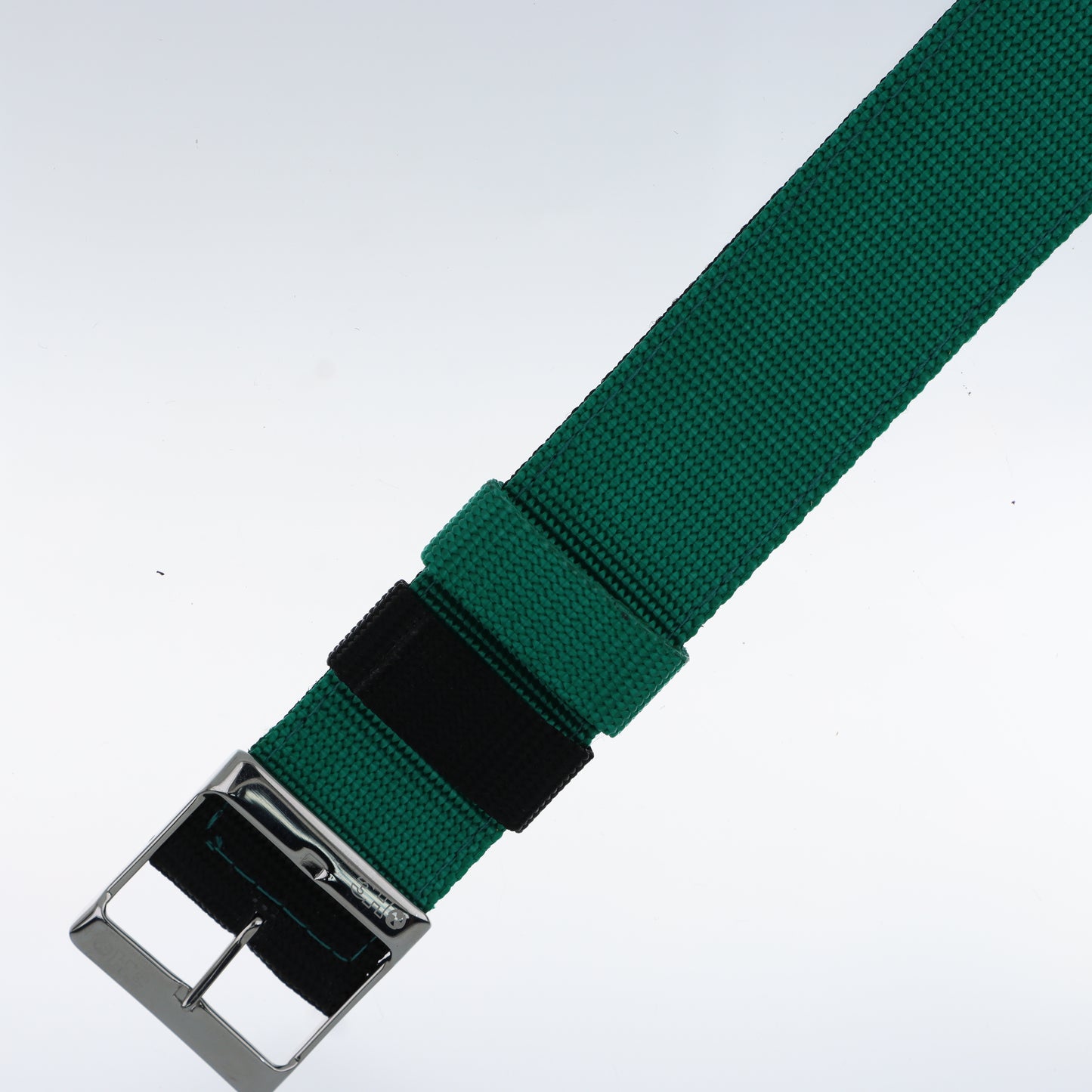 Cinturino Orologio NATO in Tessuto Verde Bosco – Fibbia Acciaio 3H