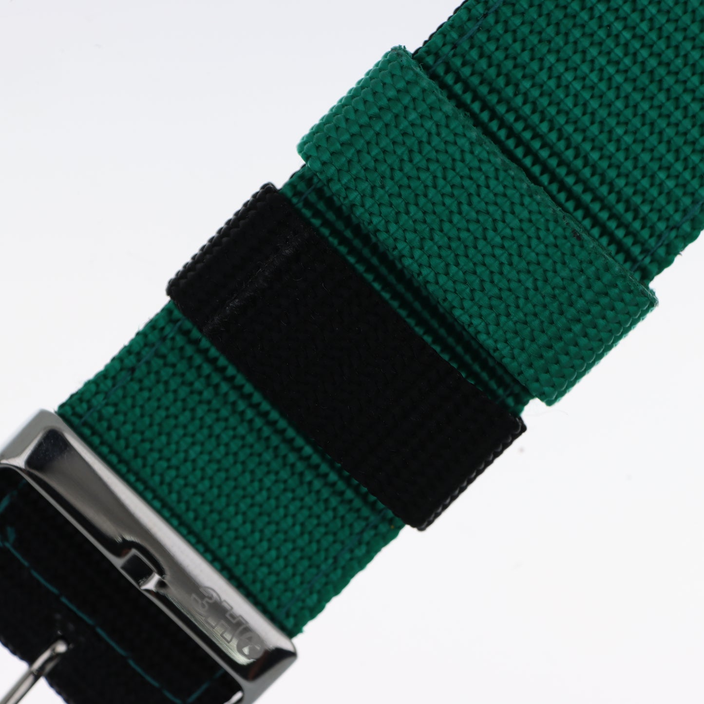 Cinturino Orologio NATO in Tessuto Verde Bosco – Fibbia Acciaio 3H