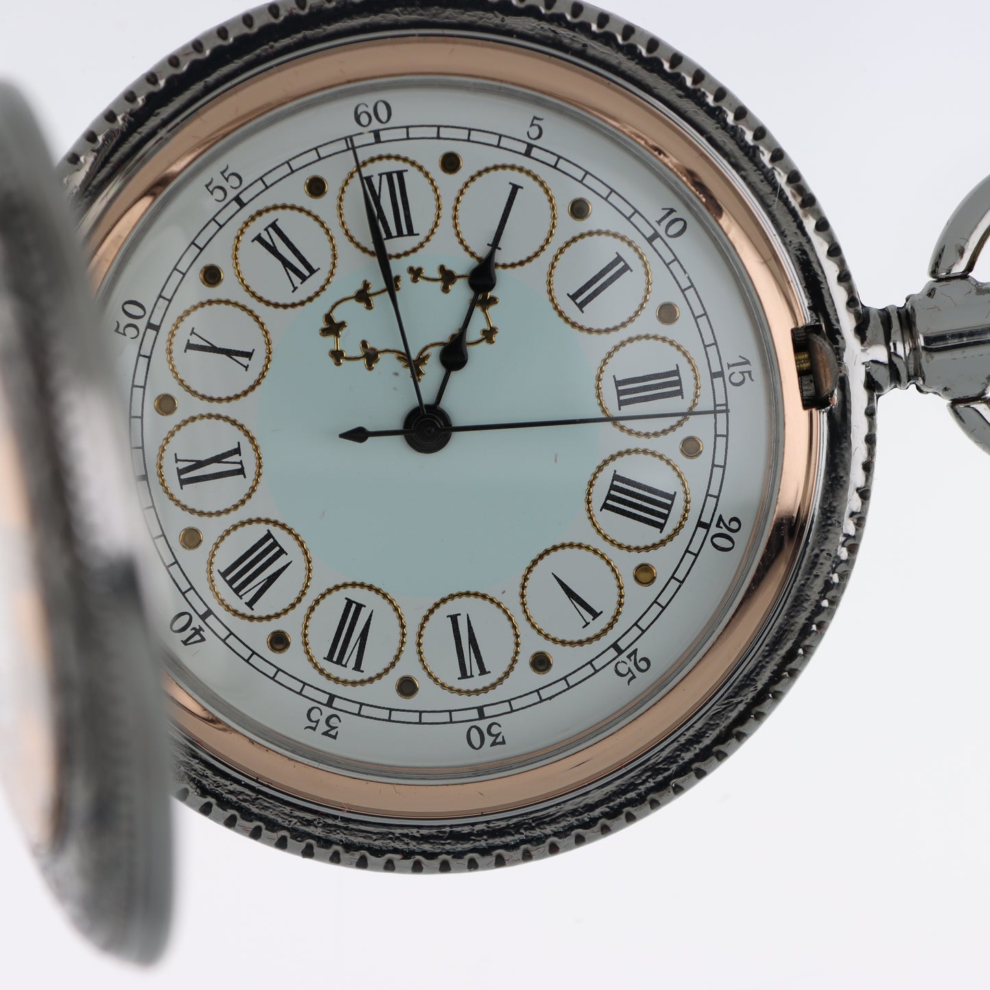 Orologio da Tasca Meccanico Stile Vittoriano – Cassa Argentata Skeleton