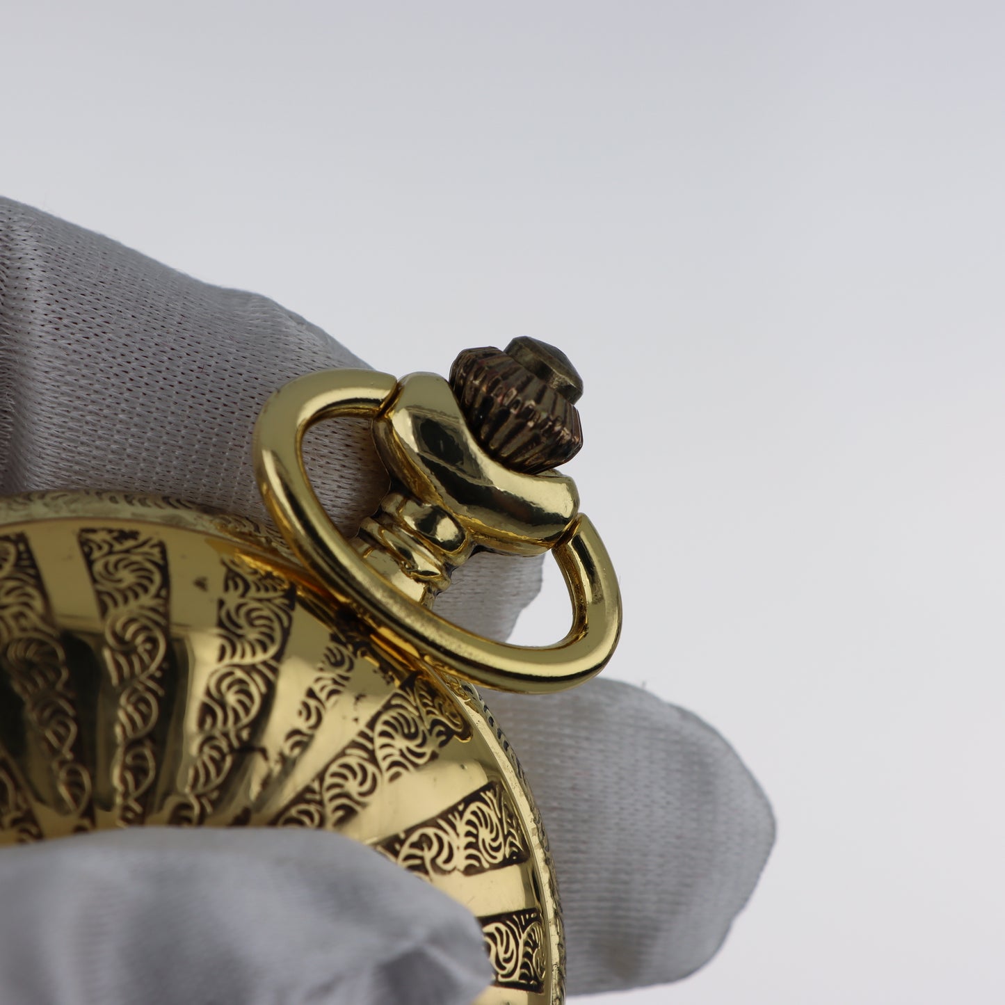 Orologio da Tasca Hunter-Case – Dorato Sole Raggiante Art Nouveau