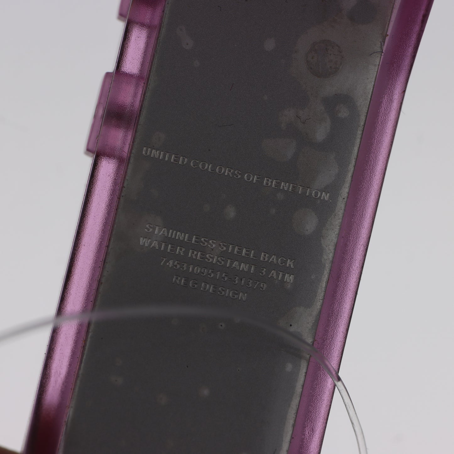 Orologio da Polso Digitale United Colors of Benetton – Cassa Fucsia Display LCD
