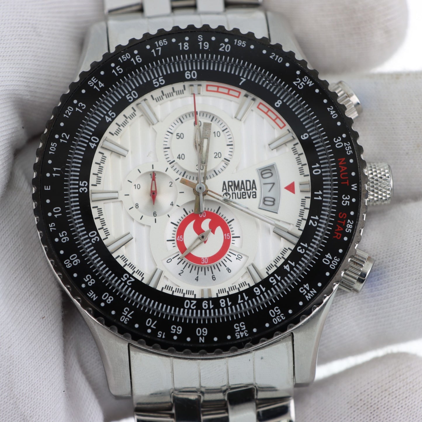 Armada Nueva – Cronografo Aviatore Acciaio
