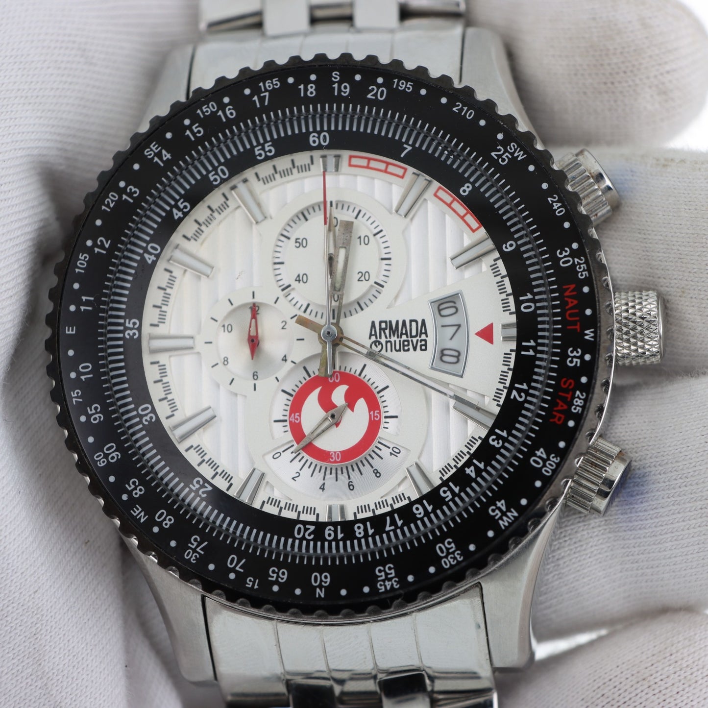 Armada Nueva – Cronografo Aviatore Acciaio
