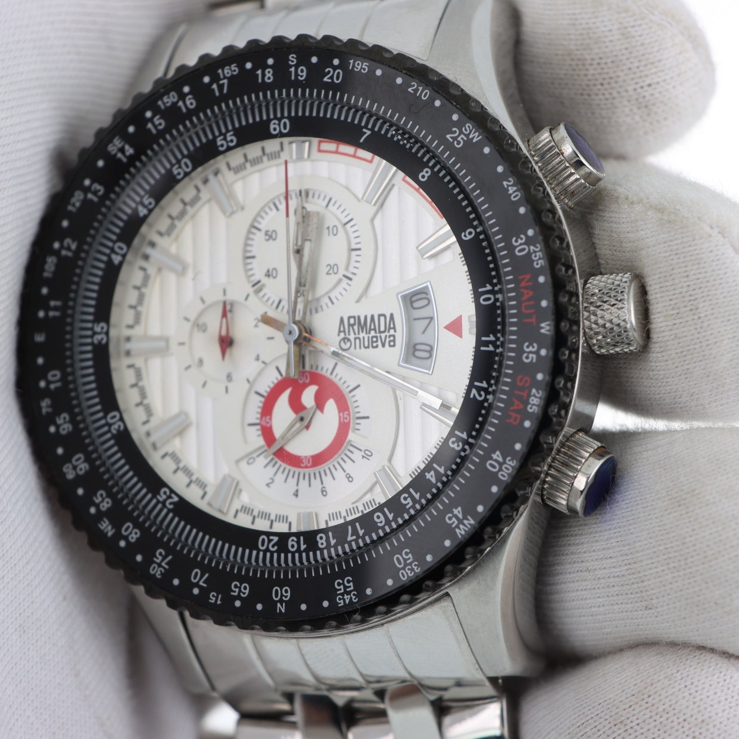 Armada Nueva – Cronografo Aviatore Acciaio