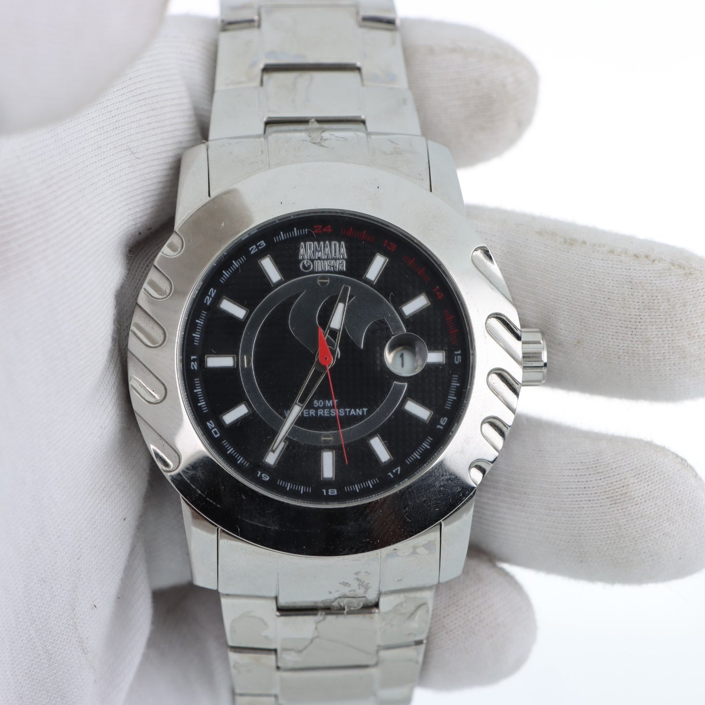 Armada Nueva – GMT Quadrante Nero Acciaio