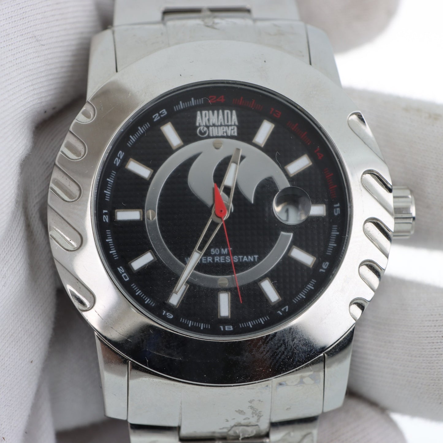 Armada Nueva – GMT Quadrante Nero Acciaio