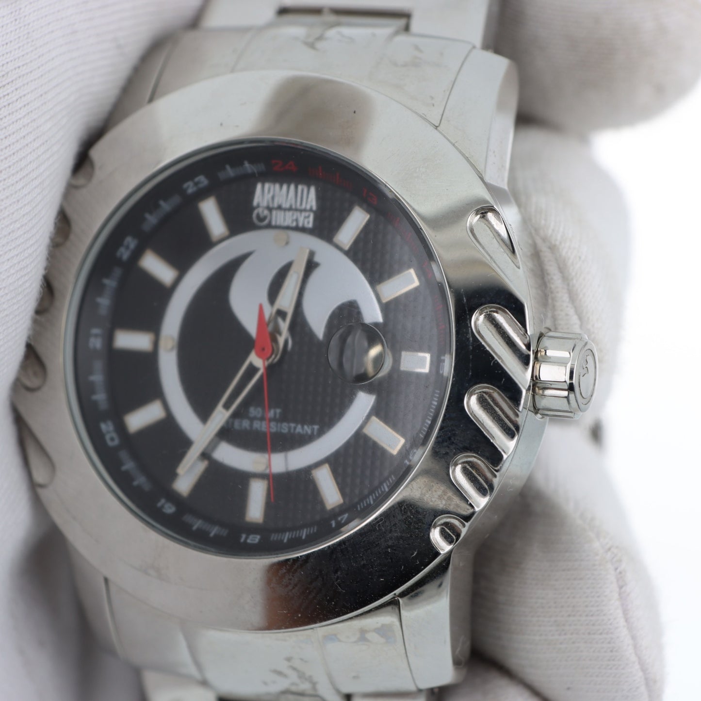 Armada Nueva – GMT Quadrante Nero Acciaio