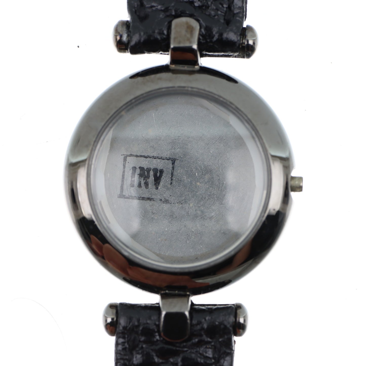 Bulova 955519 — Cassa Vuota Base Metal con Cinturino Pelle Nera