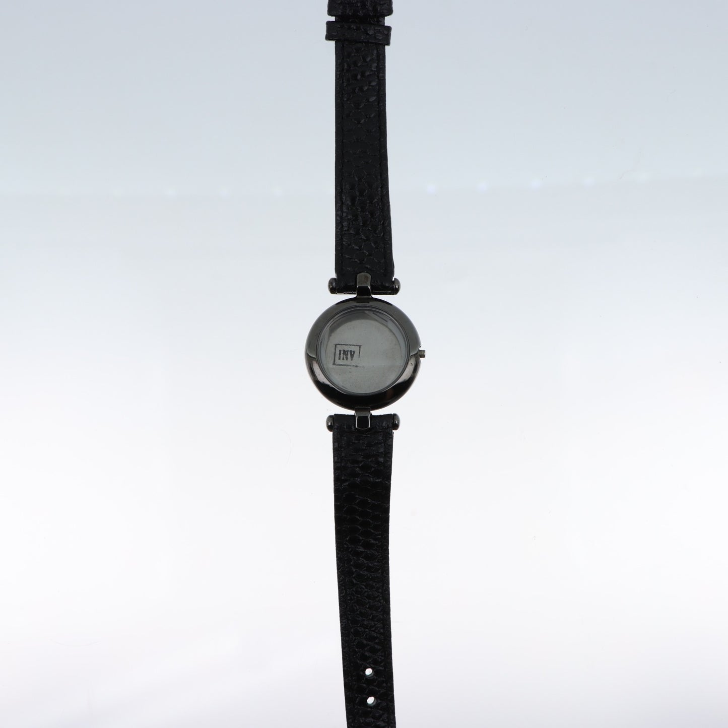 Bulova 955519 — Cassa Vuota Base Metal con Cinturino Pelle Nera