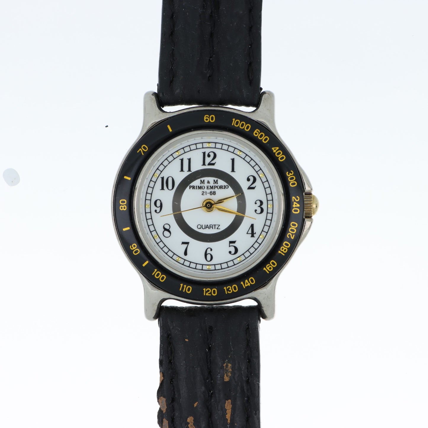 M&M Primo Emporio 21-68 Quarzo — Orologio Unisex con Ghiera Tachimetrica