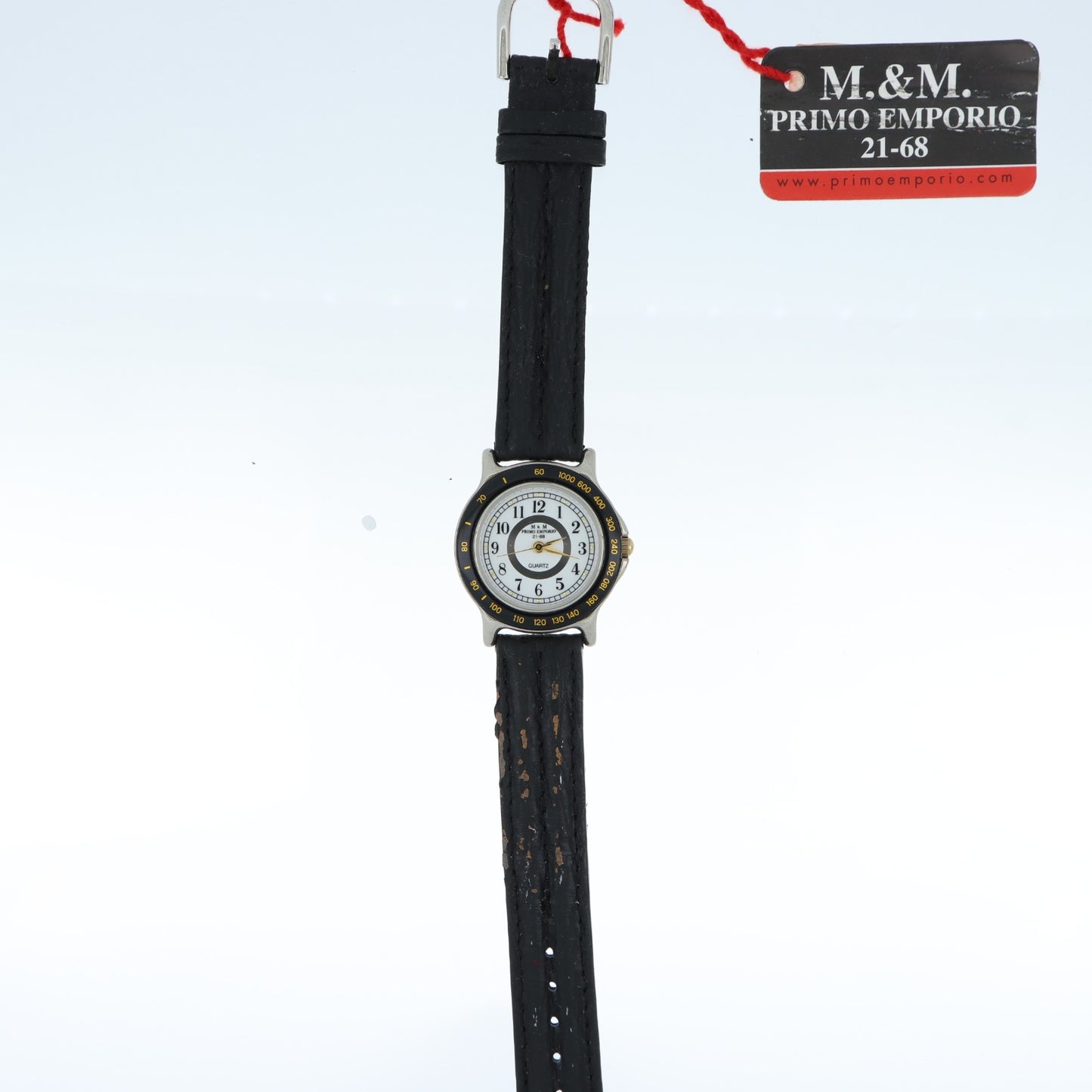 M&M Primo Emporio 21-68 Quarzo — Orologio Unisex con Ghiera Tachimetrica