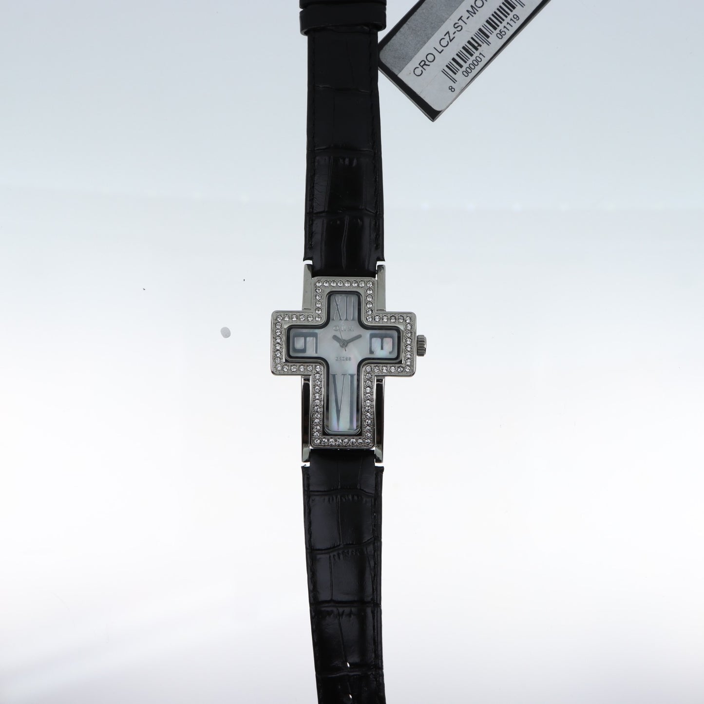 O.I.W. Cross — Orologio Donna Cassa a Croce con Cristalli