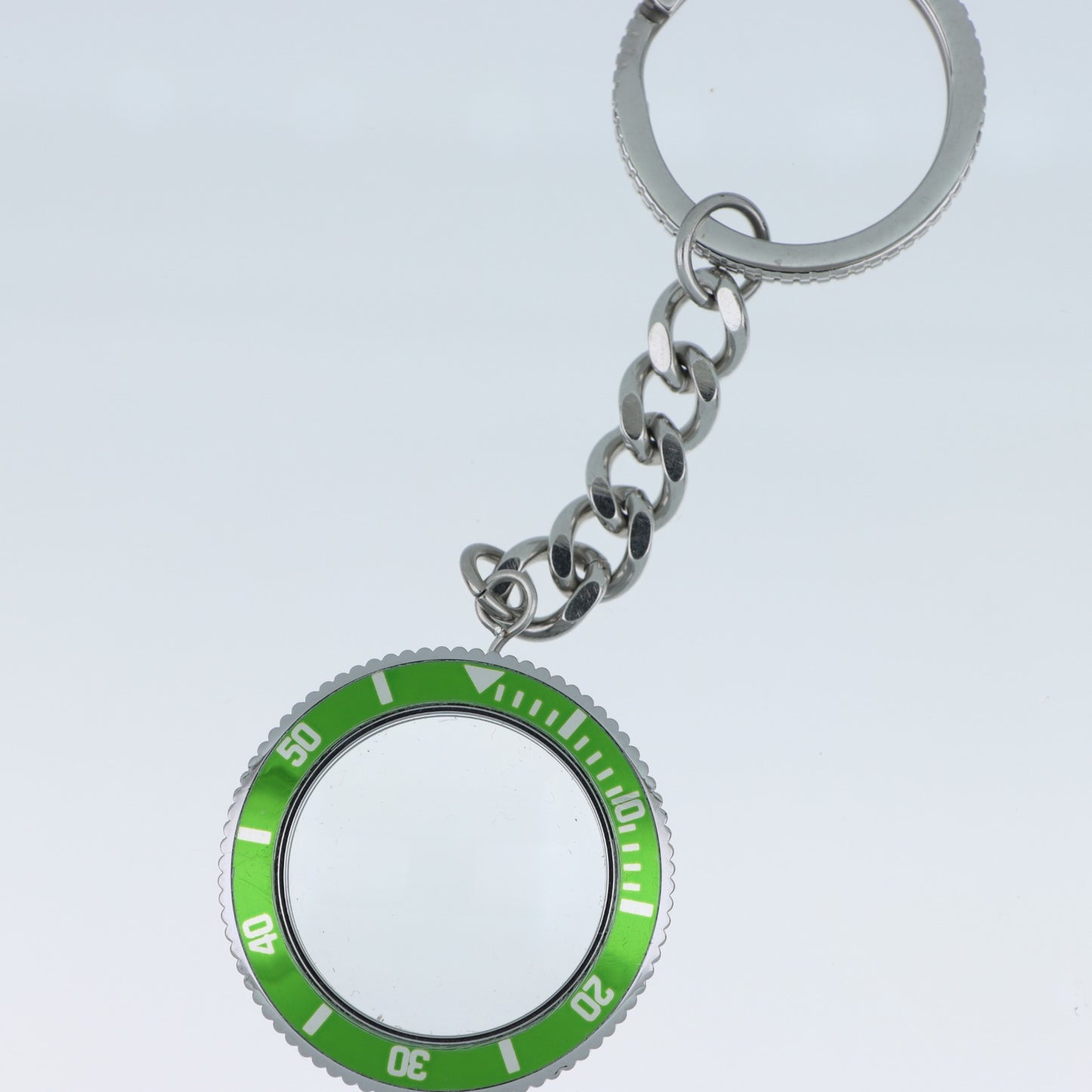 Portachiavi Ghiera Diver in Acciaio Inossidabile – Verde