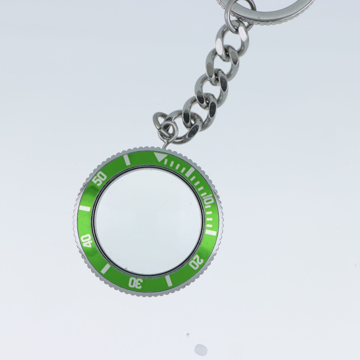 Portachiavi Ghiera Diver in Acciaio Inossidabile – Verde