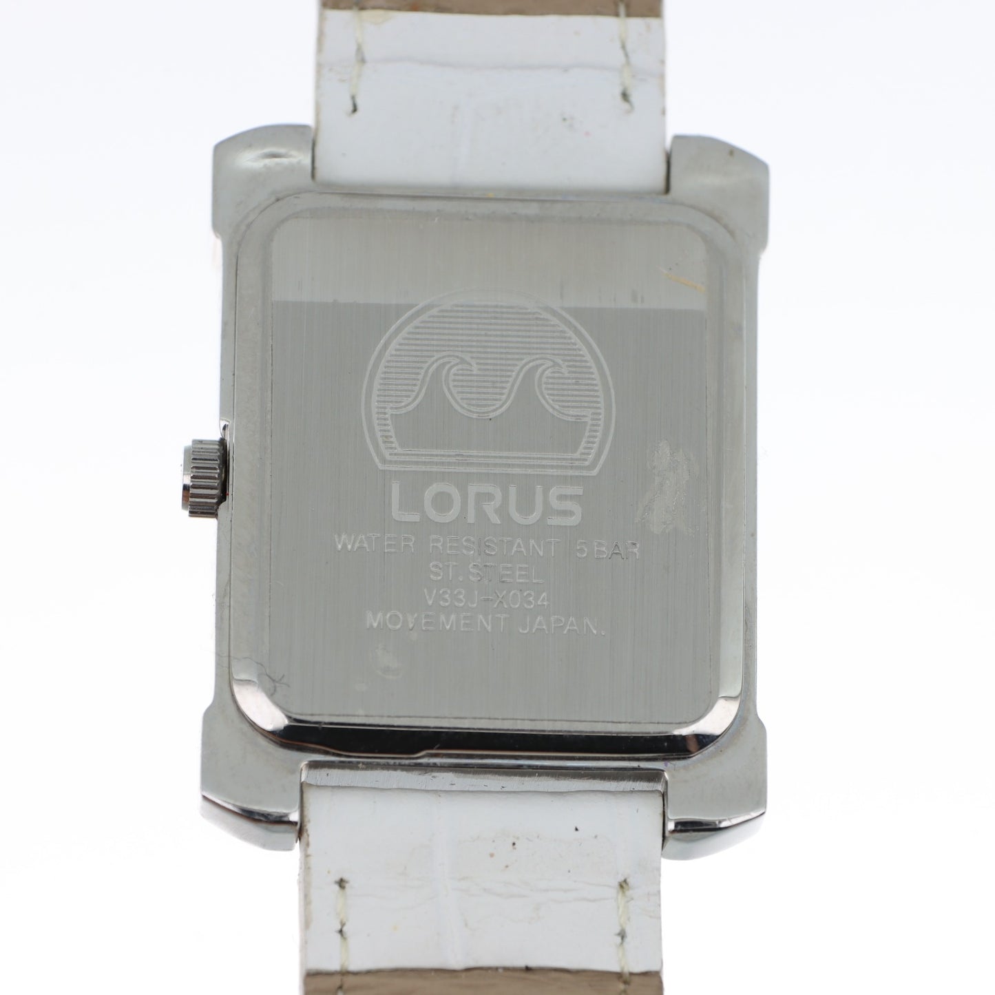Lorus — Orologio Donna Multifunzione Madreperla Cinturino Bianco