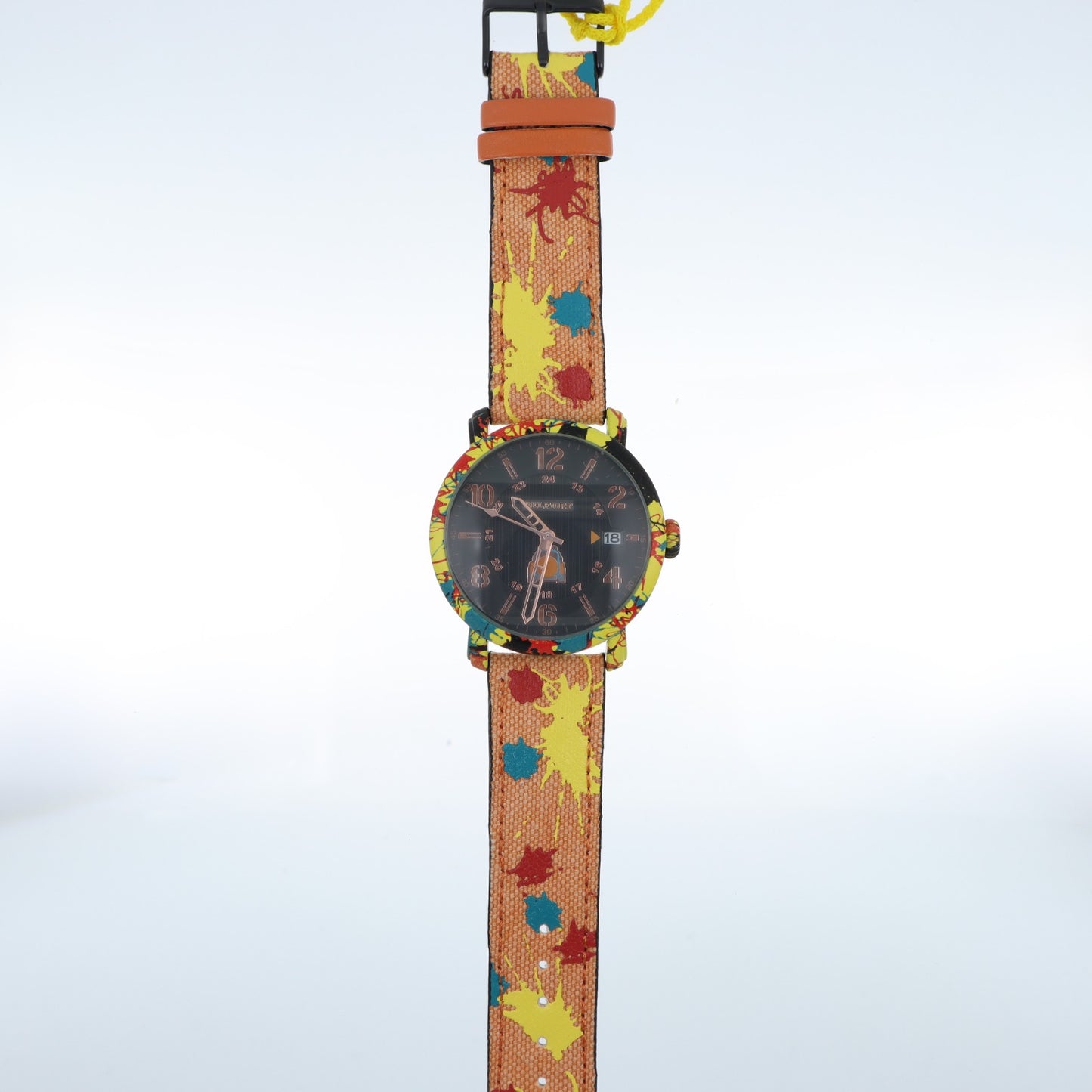 Belfort Art Edition – Orologio Uomo GMT con Cinturino Multicolor Street Art