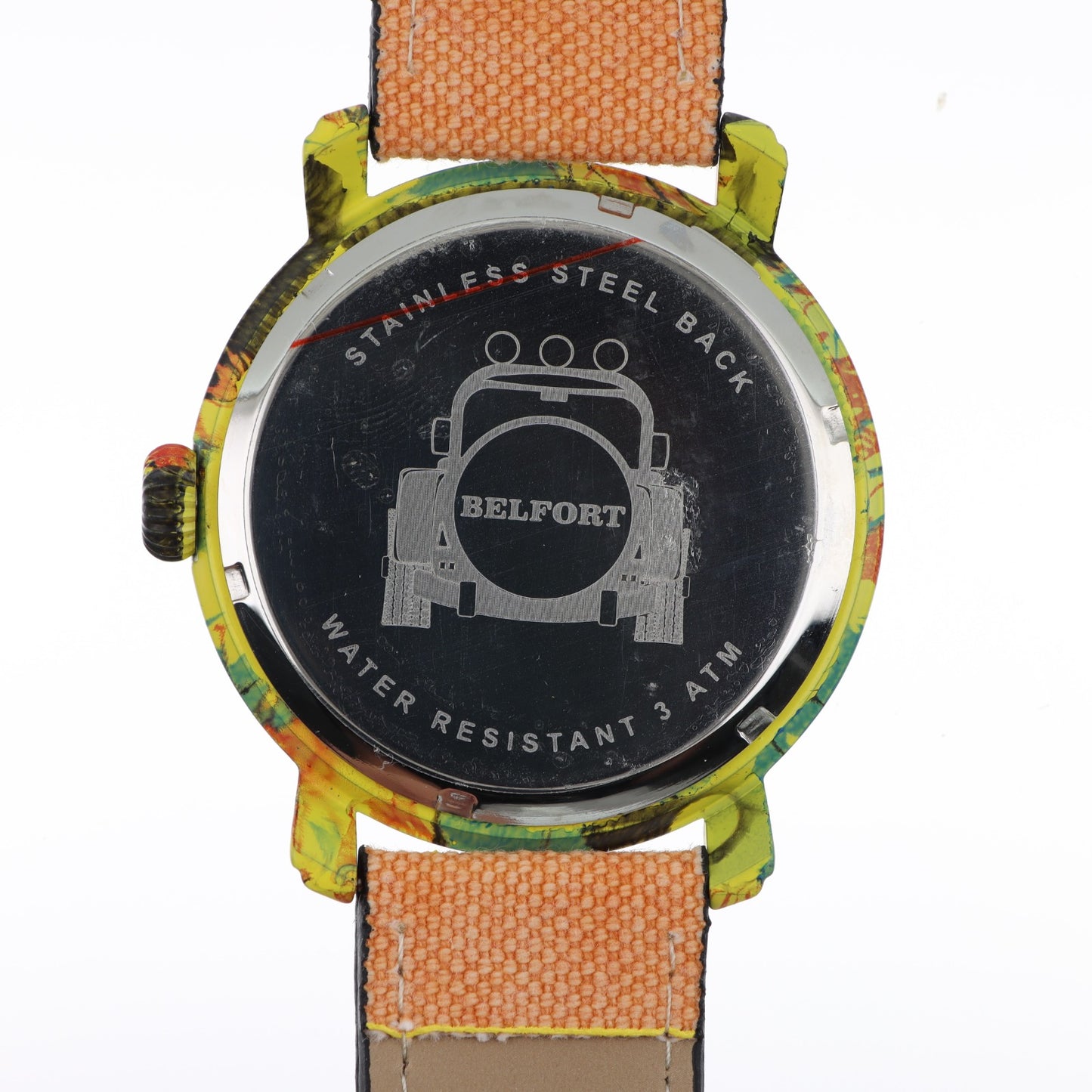 Belfort Art Edition – Orologio Uomo GMT con Cinturino Multicolor Street Art
