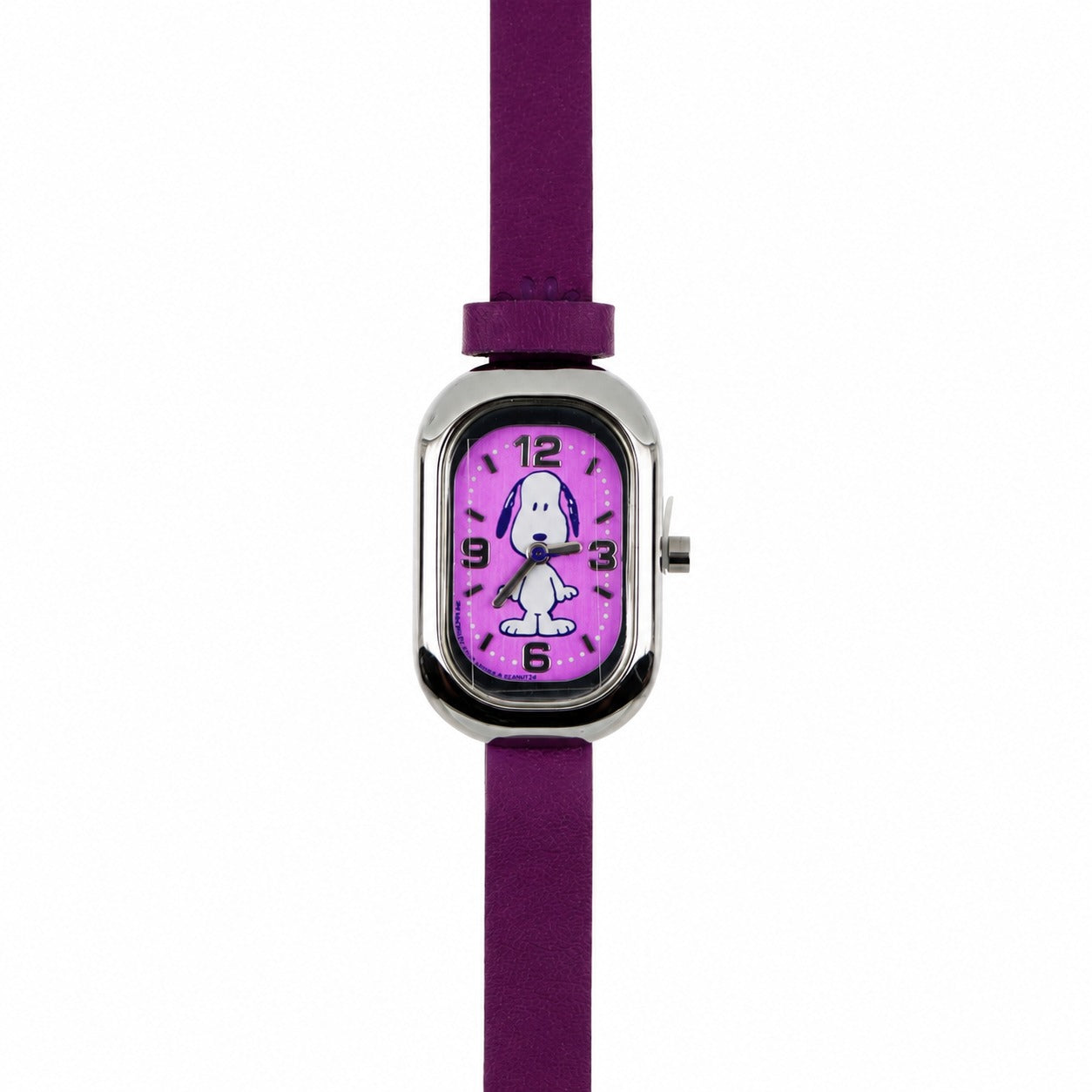 Orologio Snoopy Viola – Cinturino in Silicone
