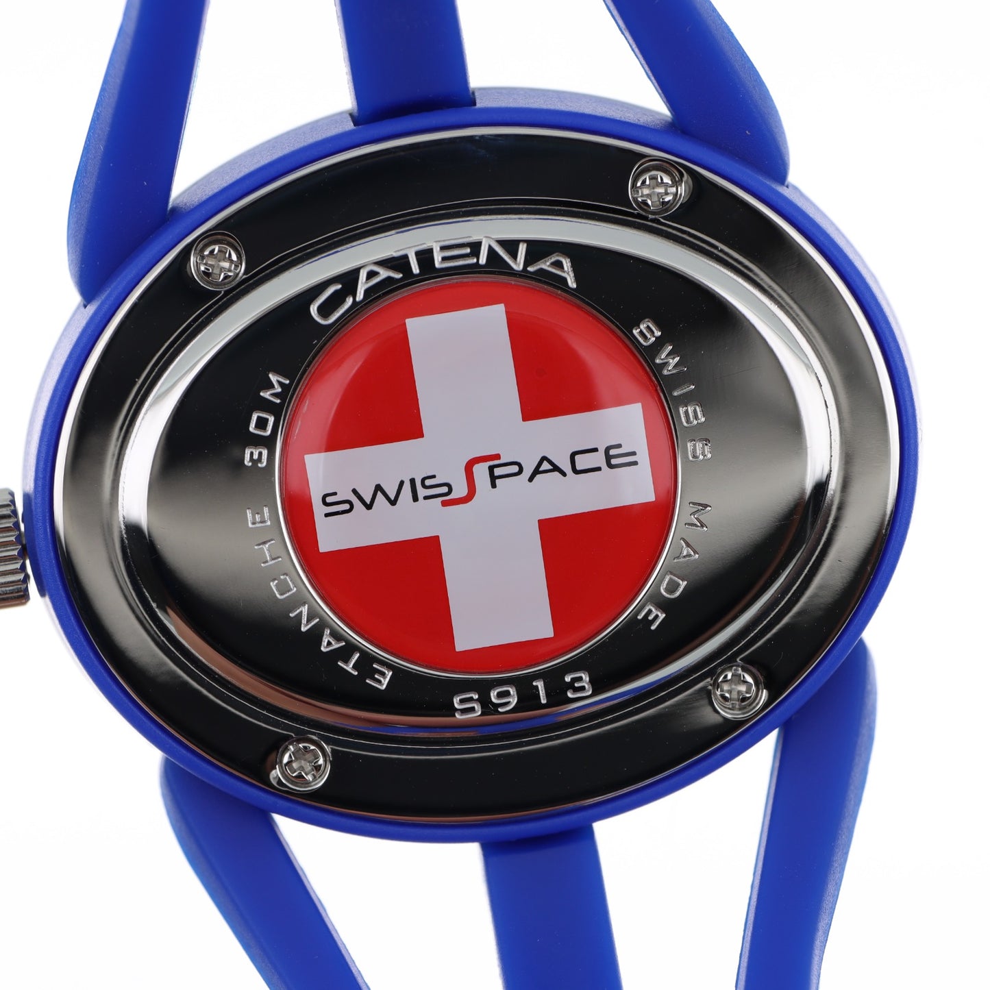 Catena Swiss Made – Orologio Donna Blu Royal con Doppio Cinturino in Silicone