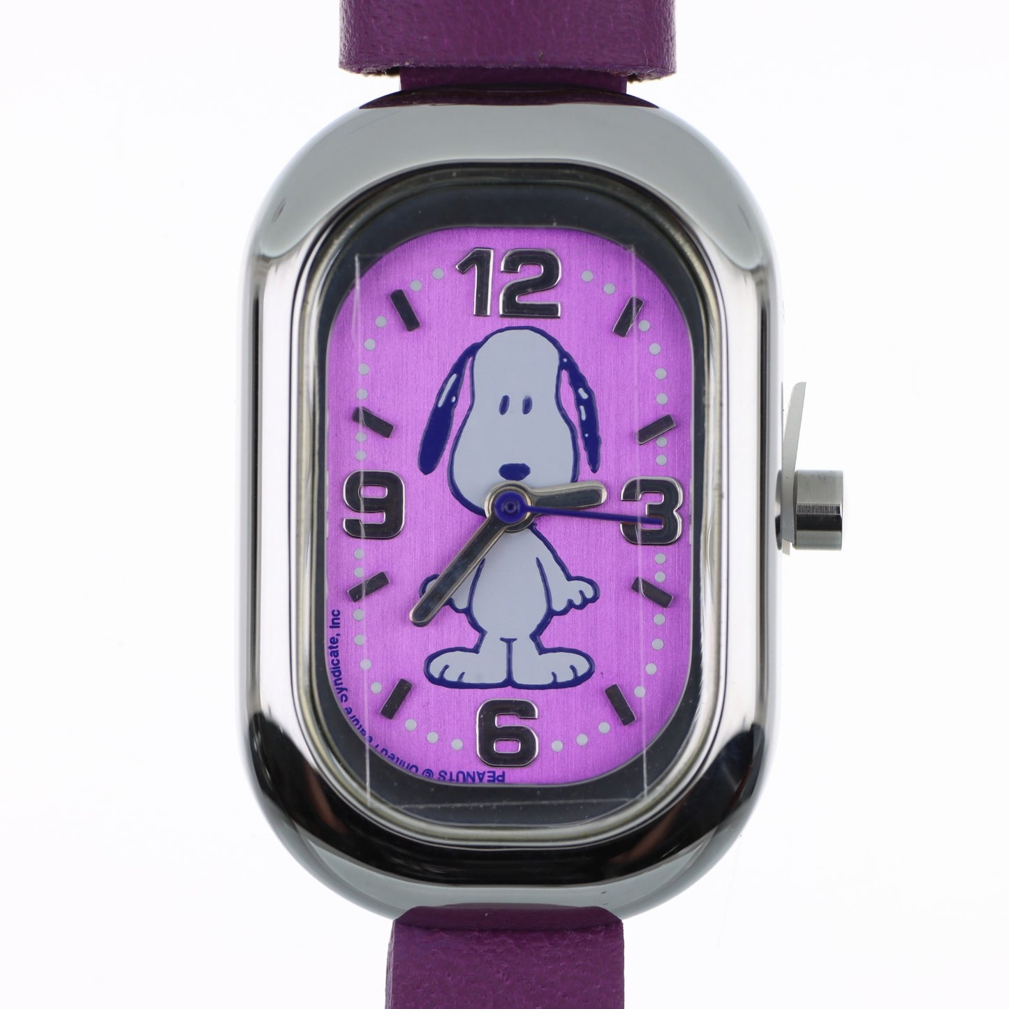 Orologio Snoopy Viola – Cinturino in Silicone