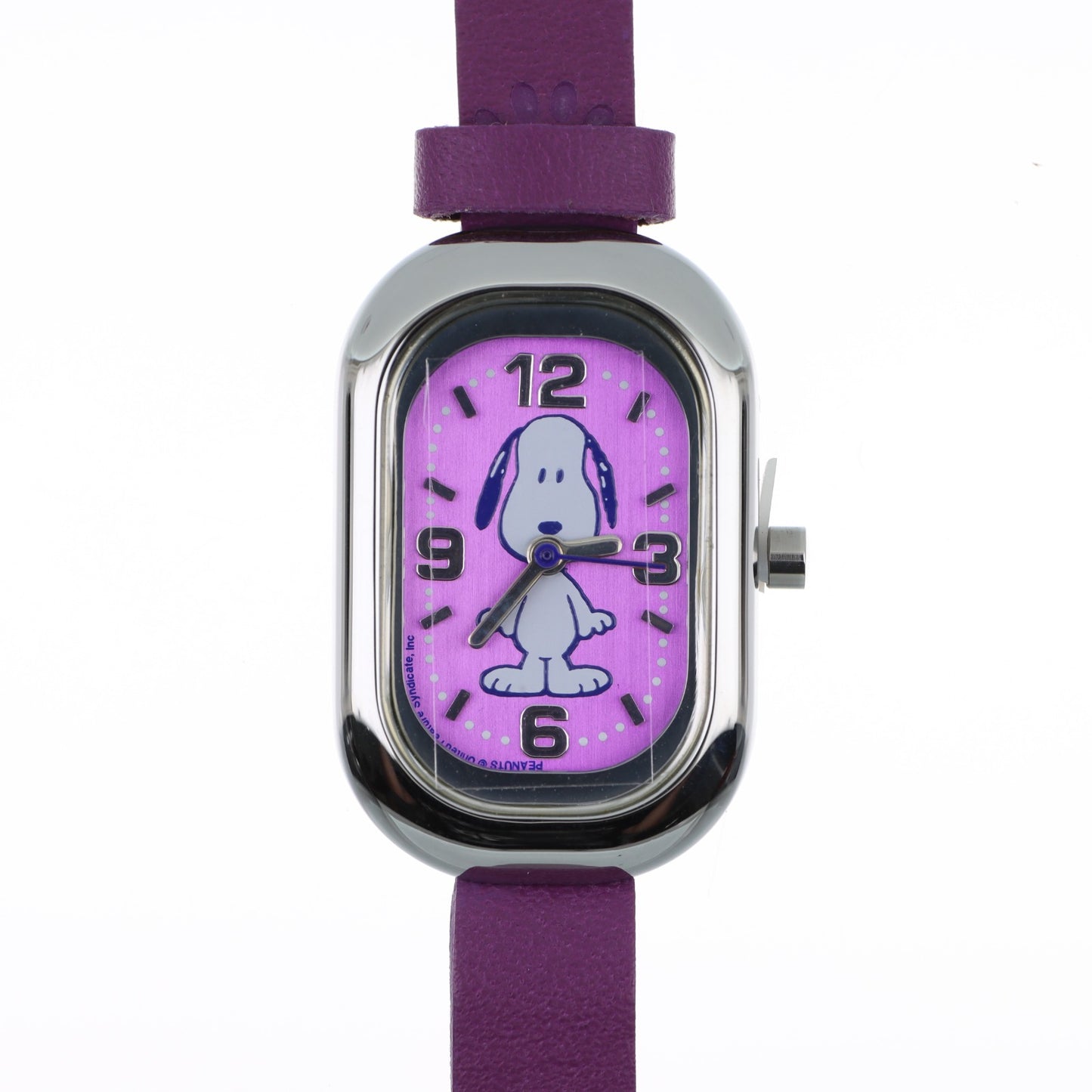 Orologio Snoopy Viola – Cinturino in Silicone