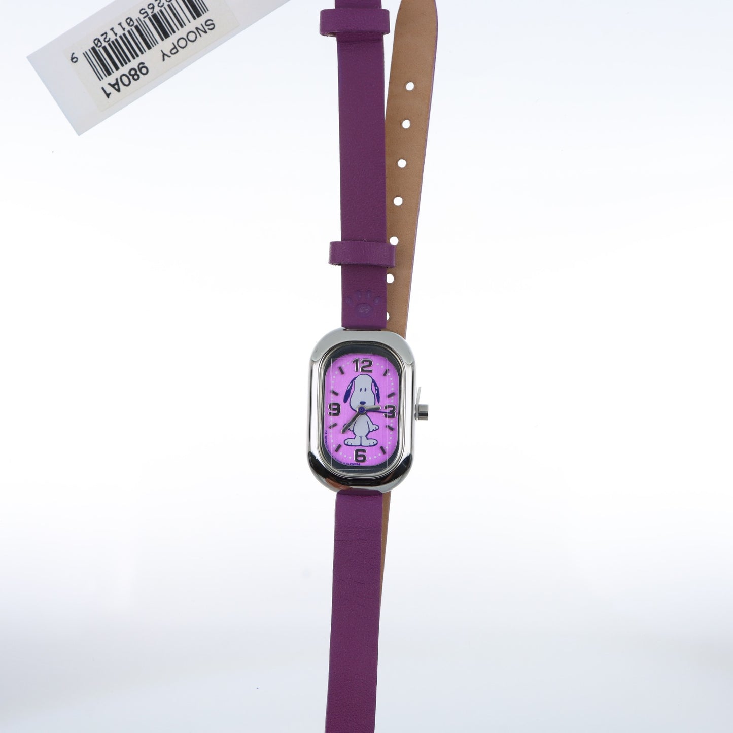 Orologio Snoopy Viola – Cinturino in Silicone