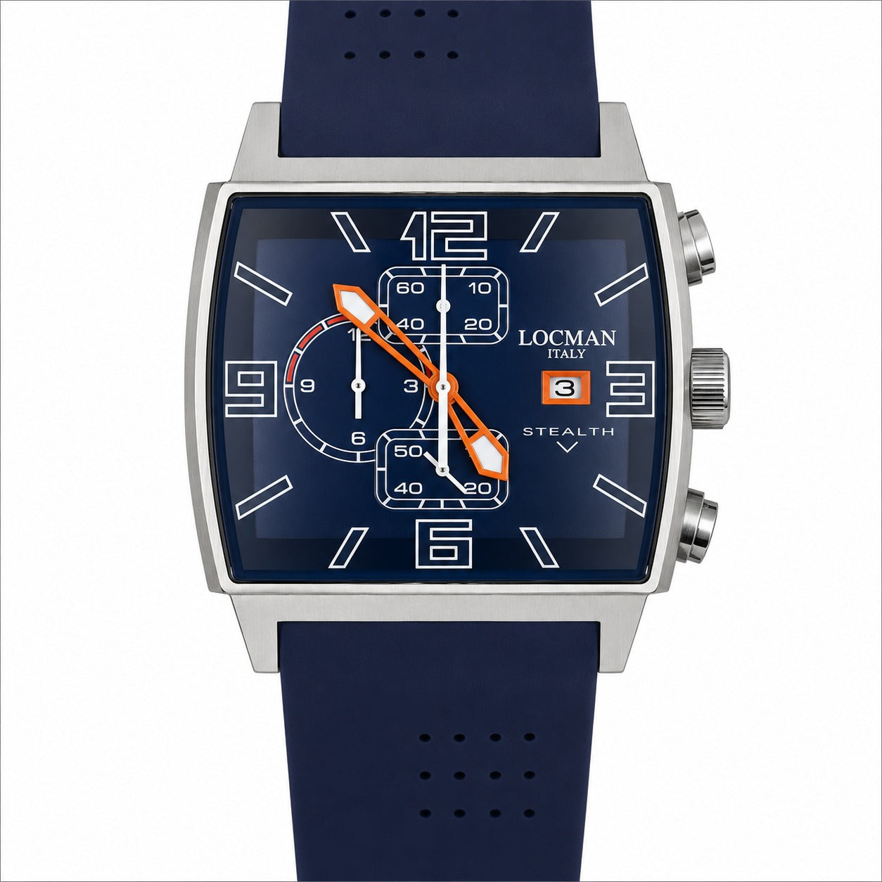 Locman Orologio Uomo Cronografo Titanio — Made in Italy