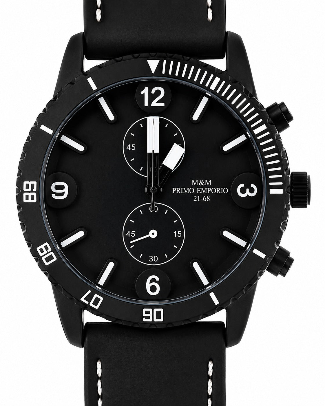 M&M Primo Emporio Orologio Diver Nero Unisex Quarzo