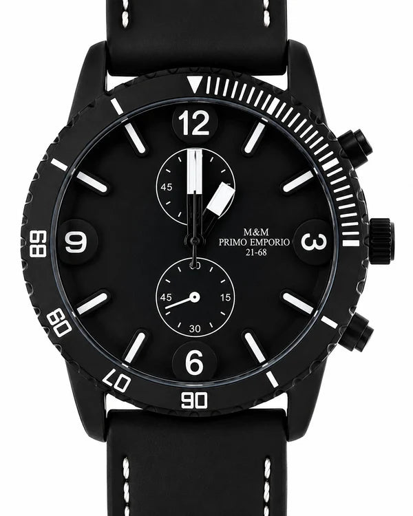 M&M Primo Emporio Montre Plongée Unisexe Quartz