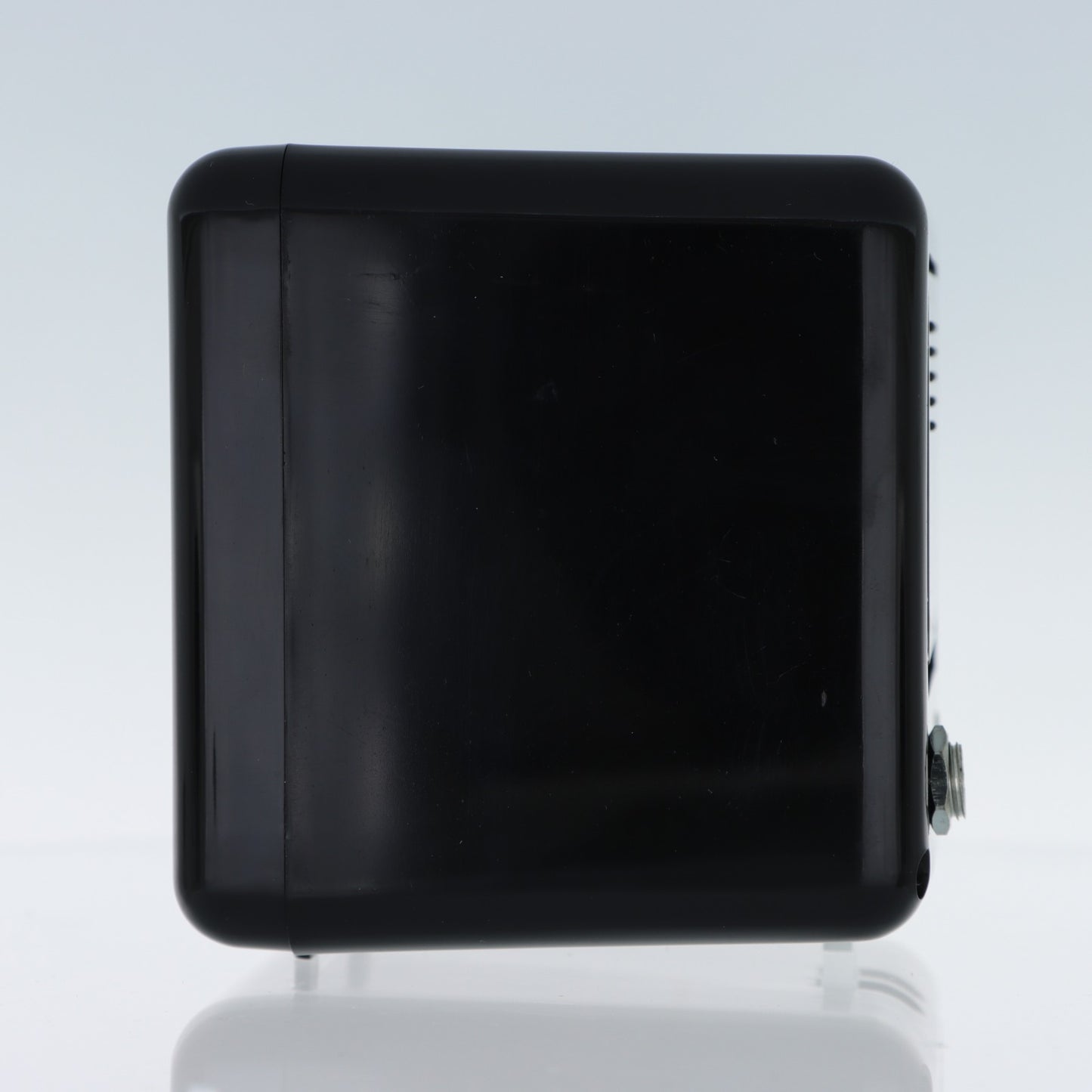 XTime Sveglia Digitale con Termometro Max/Min – Display LCD Grande, Design Nero Lucido