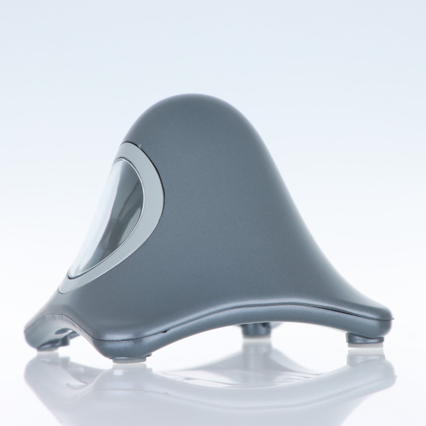 XTime Sveglia Design Piramide con Display LCD Circolare – Grigio Antracite