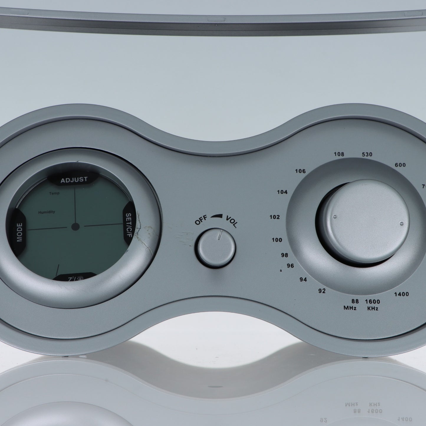 XTime Radio Portatile con Stazione Meteo – FM/AM, Temperatura e Umidità