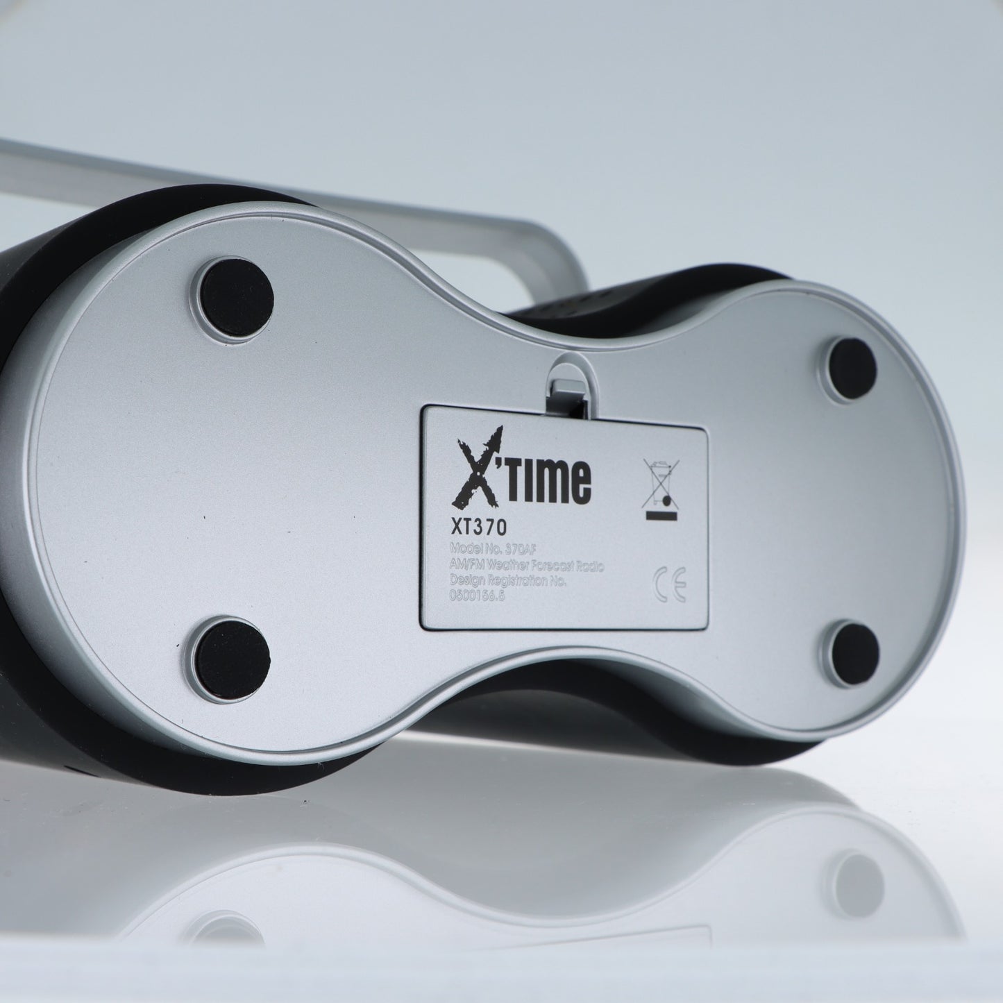 XTime Radio Portatile con Stazione Meteo – FM/AM, Temperatura e Umidità
