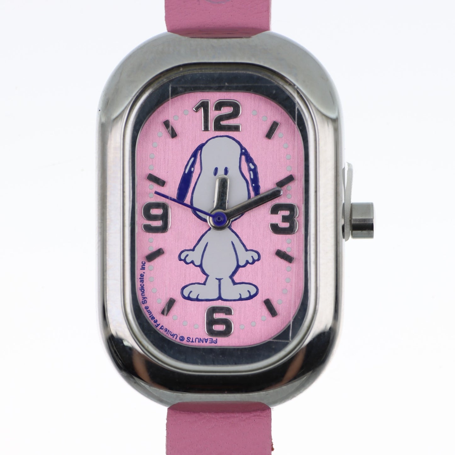 Peanuts Snoopy — Orologio Donna Rosa con Cinturino in Pelle