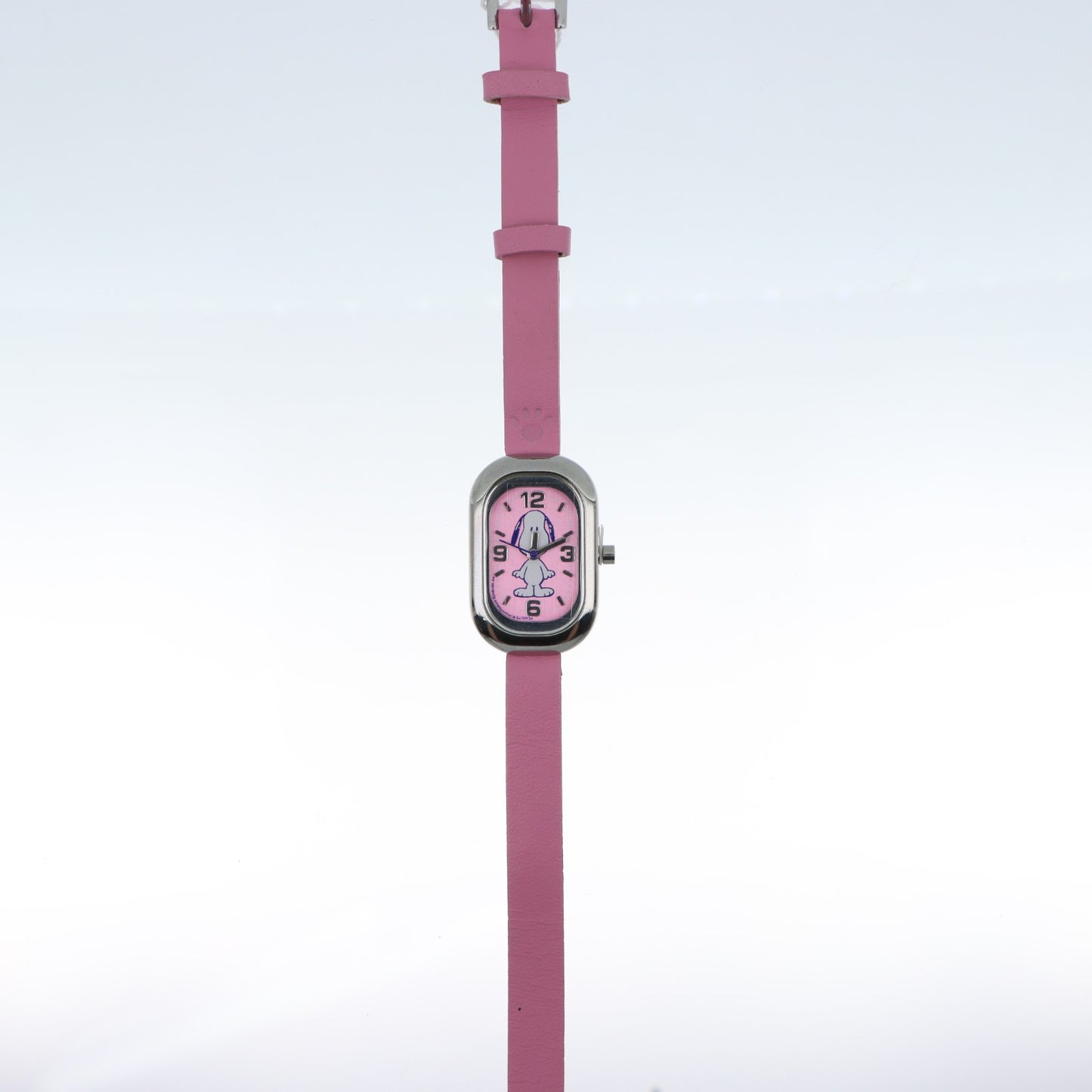 Peanuts Snoopy — Orologio Donna Rosa con Cinturino in Pelle