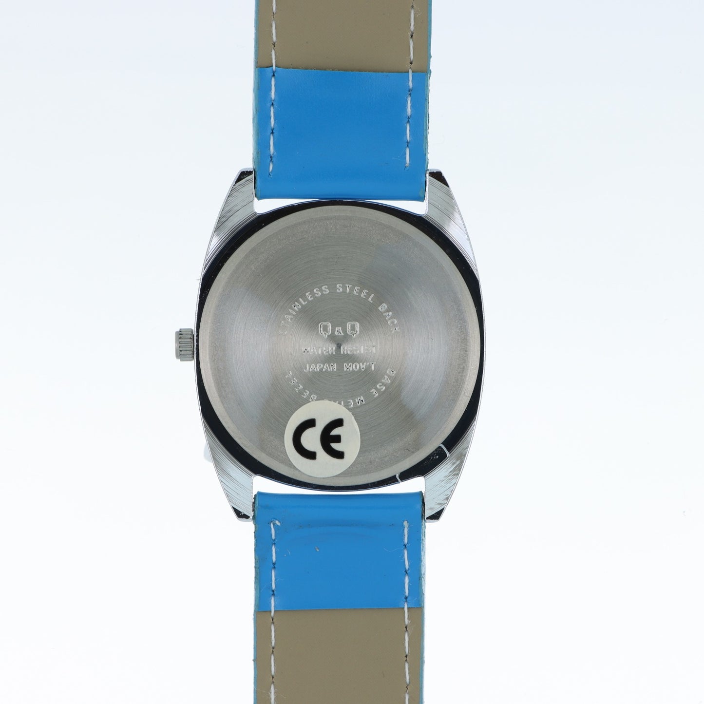 Q&Q Water Resist 30M — Orologio Display a Settore Blu e Giallo