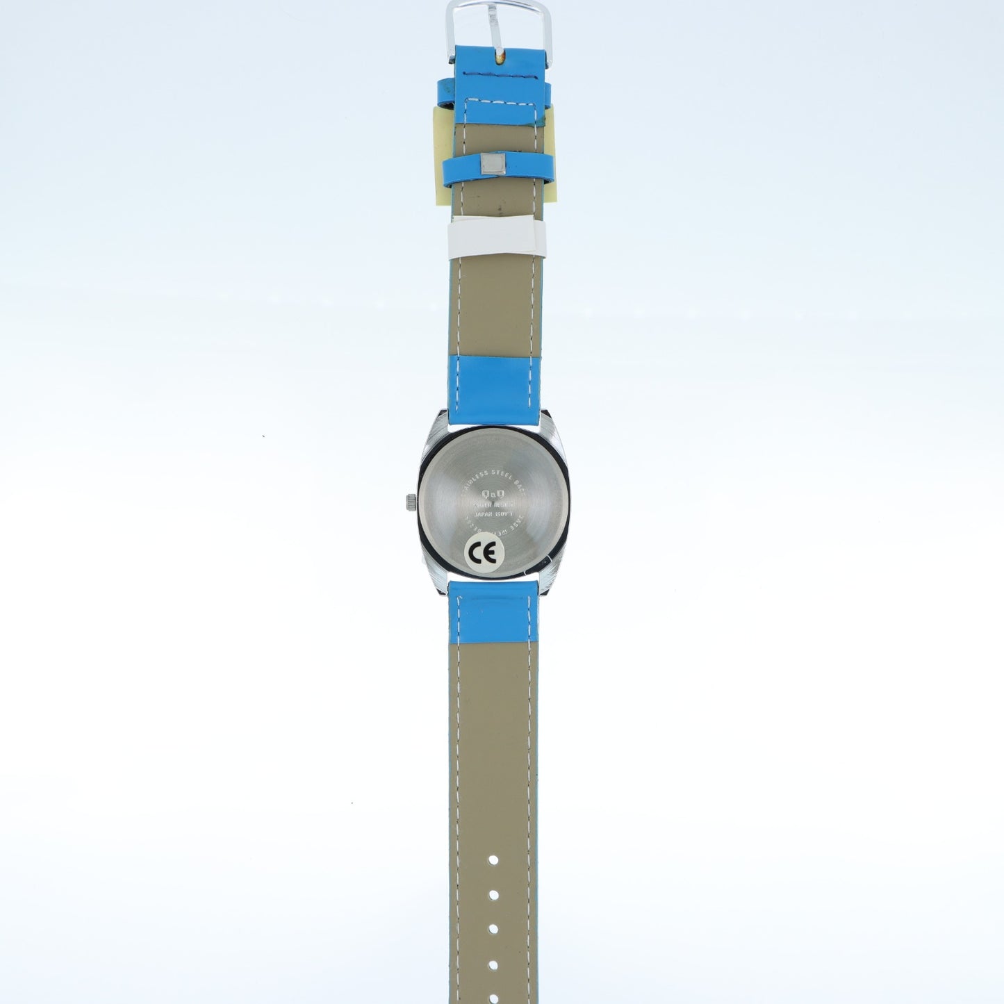 Q&Q Water Resist 30M — Orologio Display a Settore Blu e Giallo