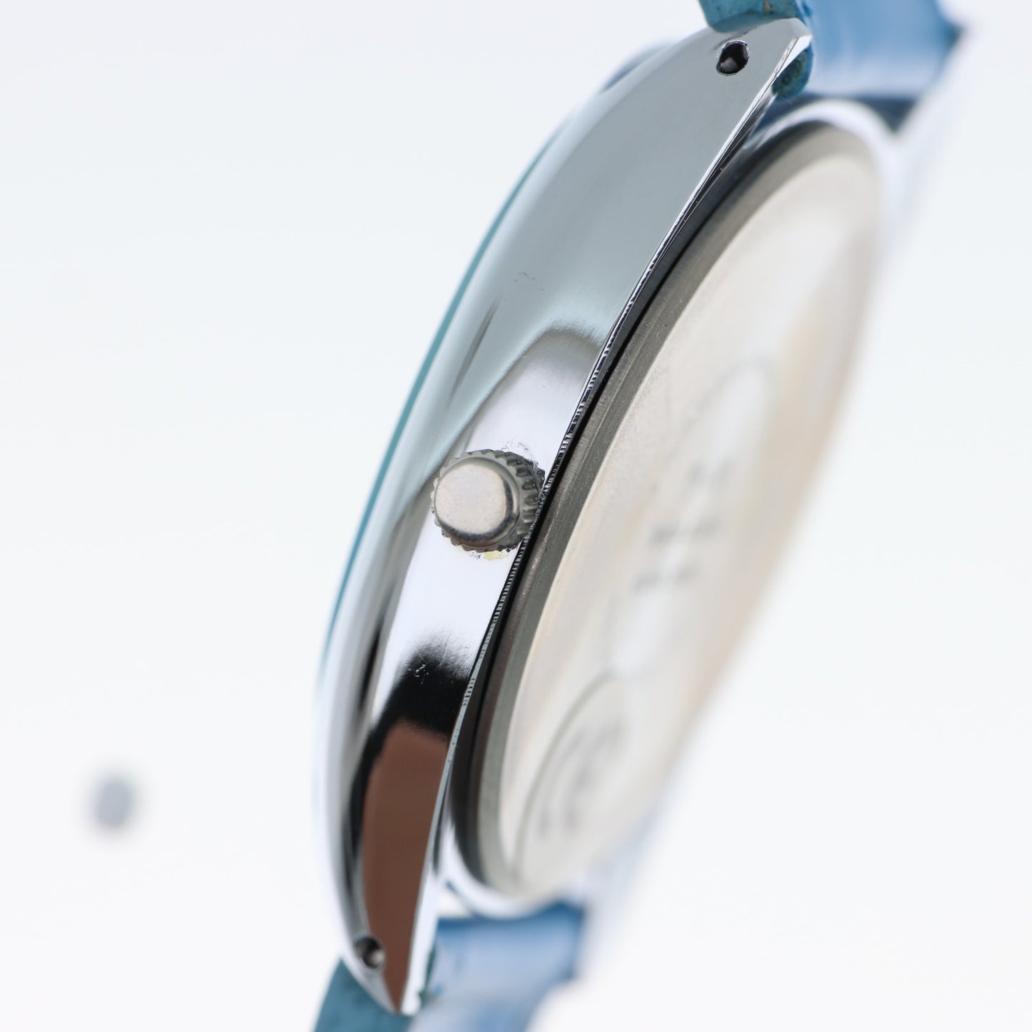 Q&Q Water Resist 30M — Orologio Display a Settore Blu e Giallo