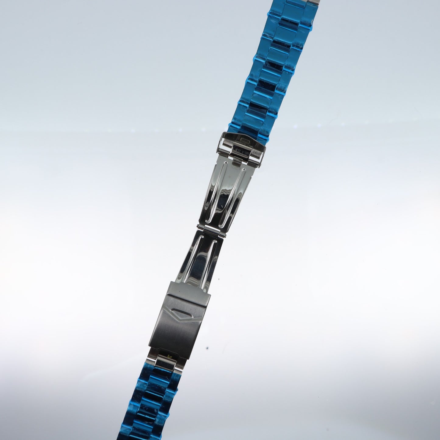 Bracciale Orologio in Acciaio Inossidabile – Chiusura Deployante Doppio Pulsante