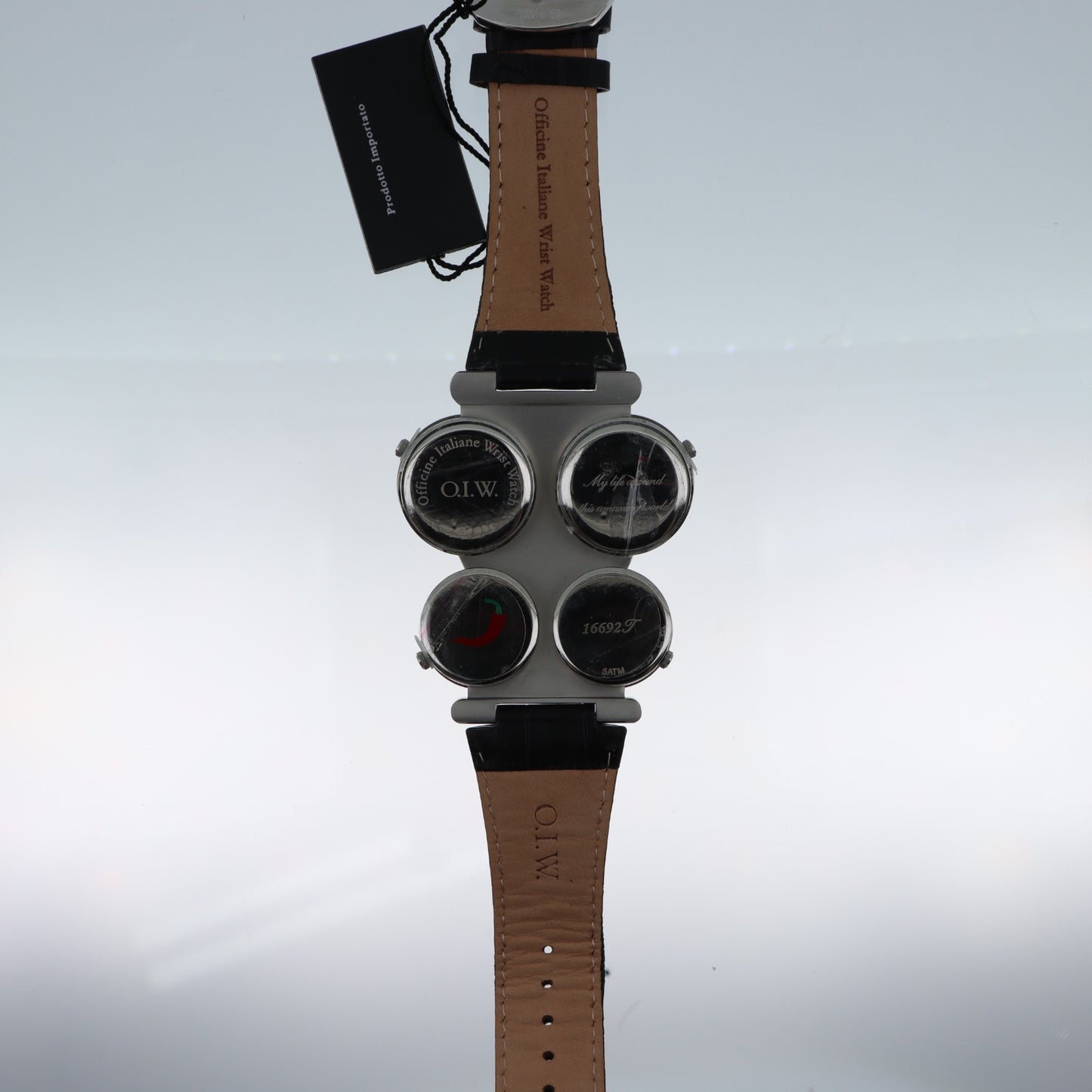 O.I.W. Exclusive Watches – Orologio 4 Fusi Orari Roma London Hong Kong New York