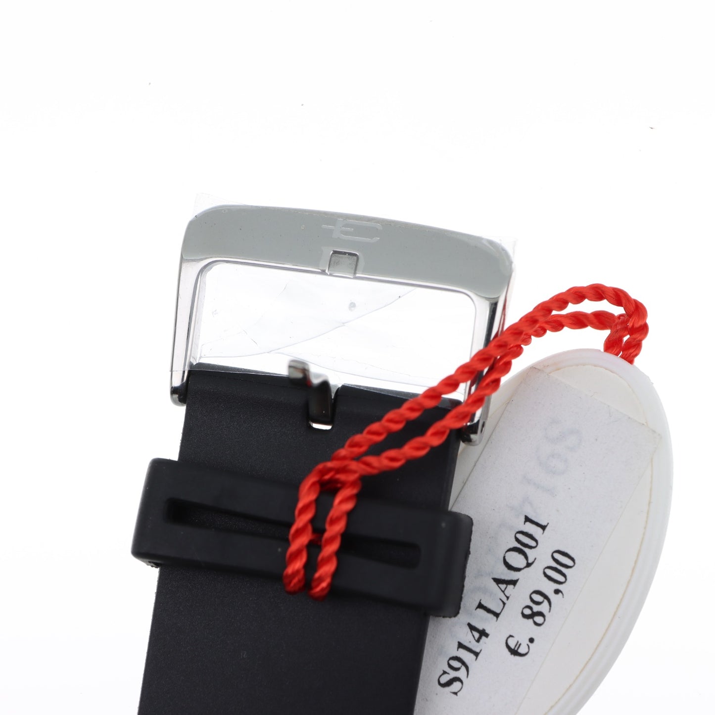 Catena Swiss Made – Orologio Donna Nero con Doppio Cinturino in Silicone
