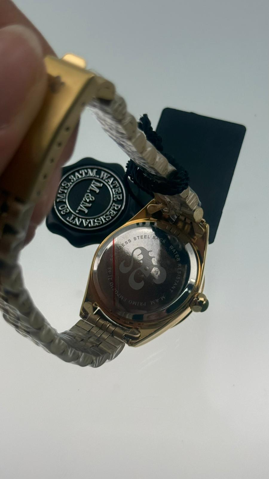 M.&M. Primo Emporio 21-68 – Orologio Donna Full Gold Quadrante Verde Quarzo