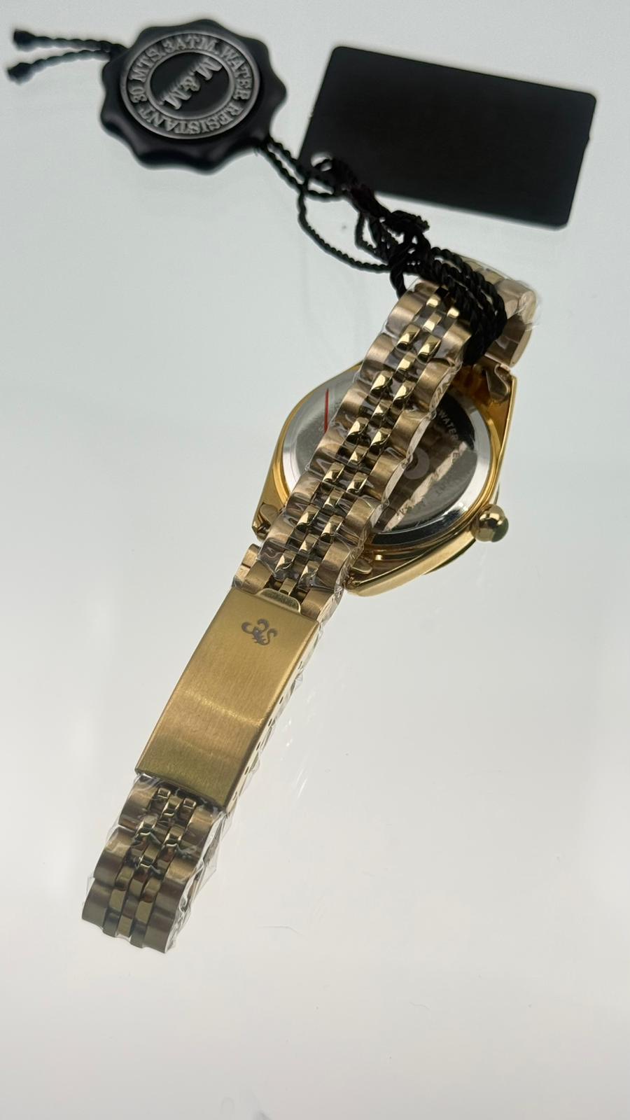 M.&M. Primo Emporio 21-68 – Orologio Donna Full Gold Quadrante Verde Quarzo