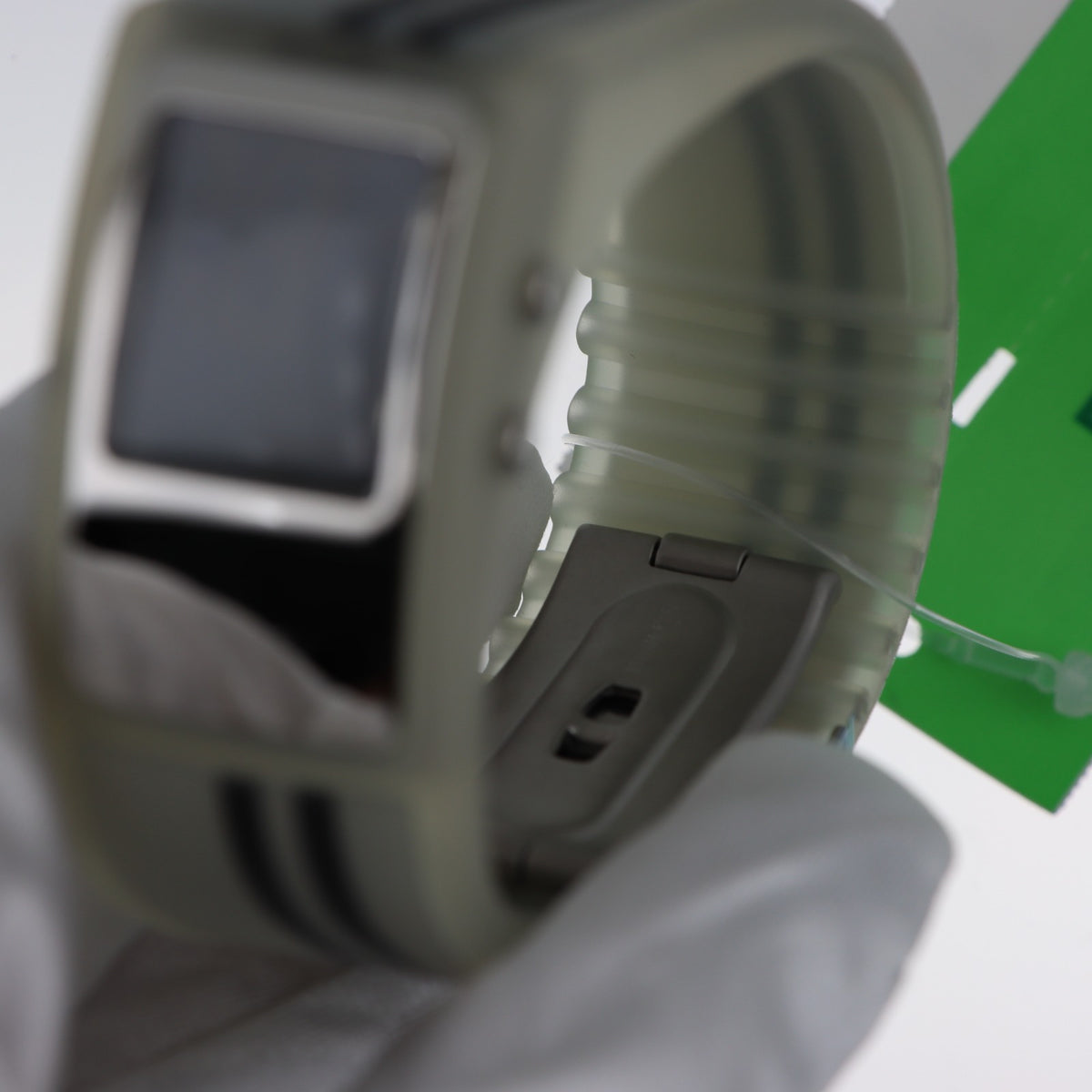 United Colors of Benetton – Orologio Digitale Grigio con Strisce Racing