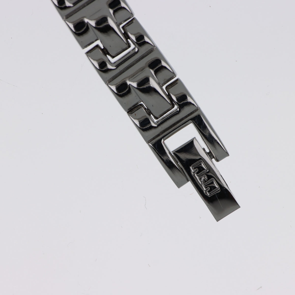 Q&Q Quartz GC01-222 – Orologio Donna Acciaio con Cristalli Verdi e Stelle