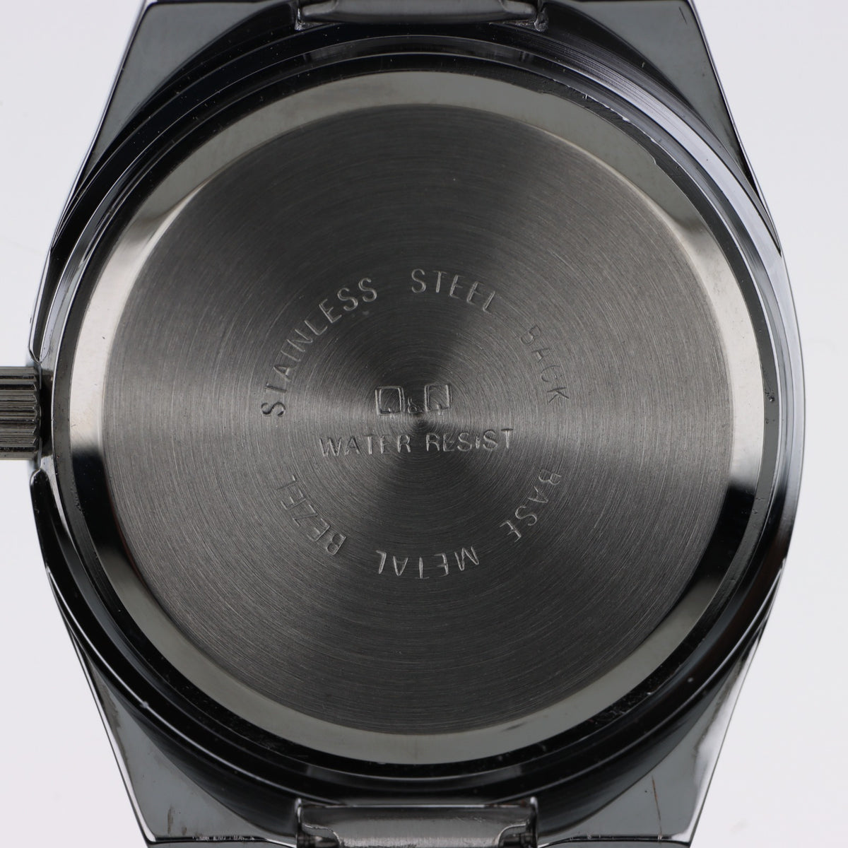 Q&Q Quartz VL50-205 – Orologio Acciaio Silver Quadrante Nero Luminescente